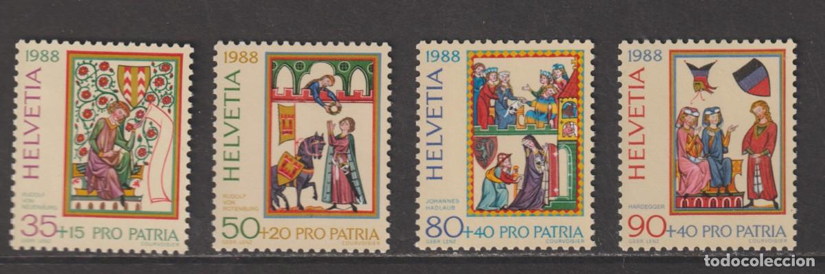 Sellos: Suisse Switzerland 1988 - Pro Patria Yvert 1303/1303 mnh**