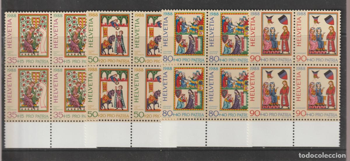 Sellos: Suisse Switzerland 1988 - Pro Patria Yvert 1303/1303 b4 mnh**