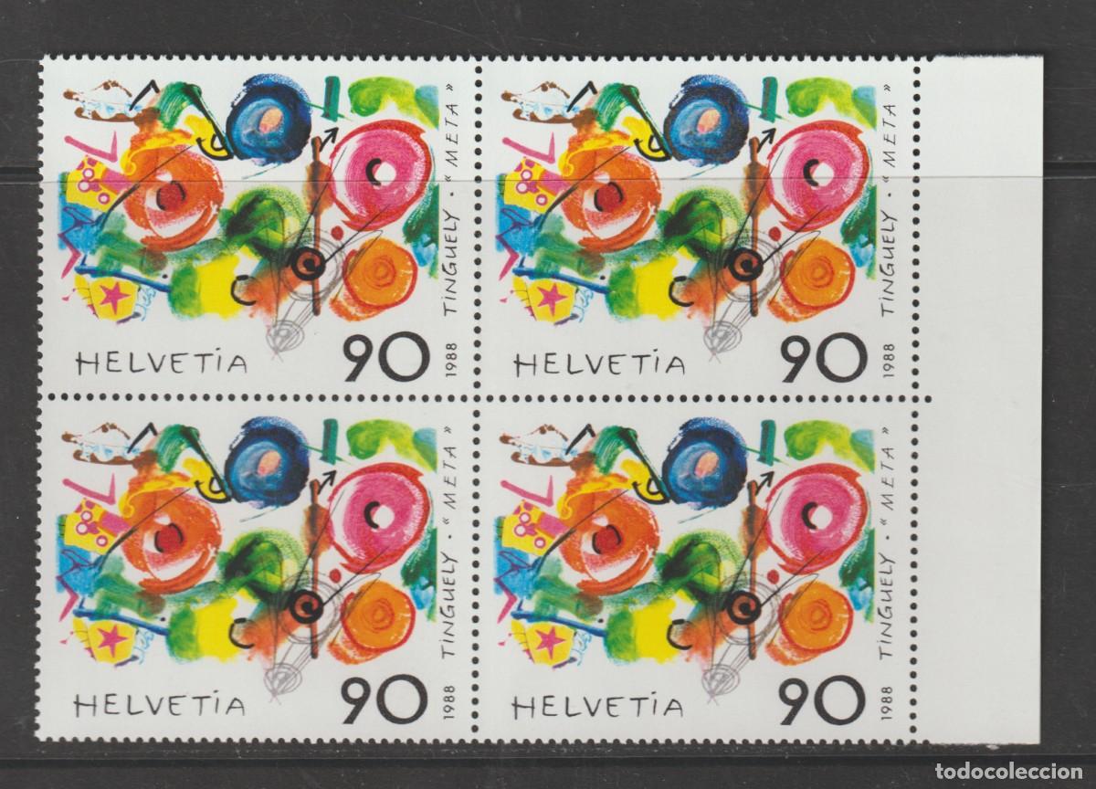 Sellos: Suisse Switzerland 1988 - Yvert 1308 b4 mnh**
