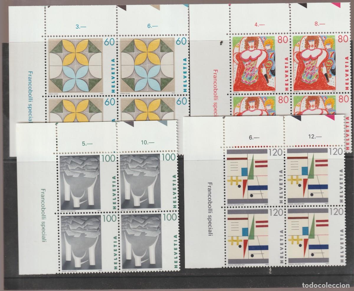 Sellos: Suisse Switzerland 1993 - Yvert 1435/1438 b4 mnh**