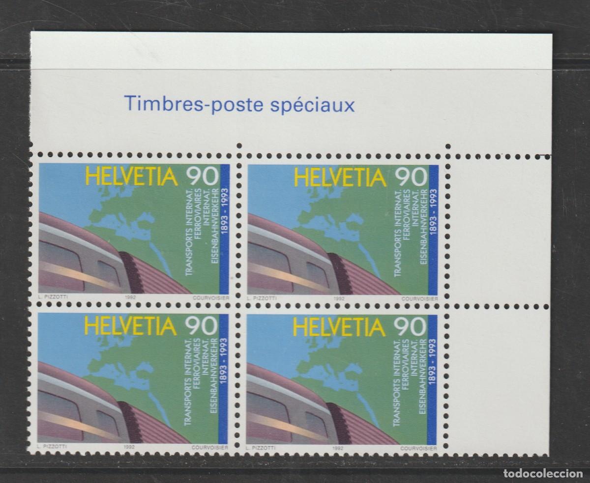 Sellos: Suisse Switzerland 1992 - Yvert 1416 b4 mnh**
