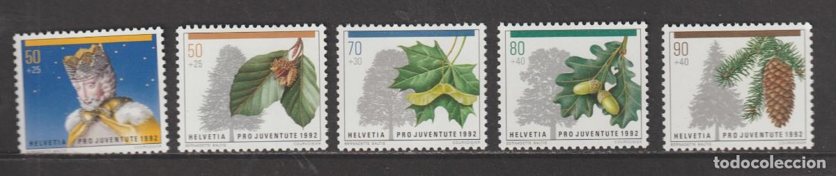 Sellos: Suisse Switzerland 1992 - Pro juventute Yvert 1411/1415 mnh**