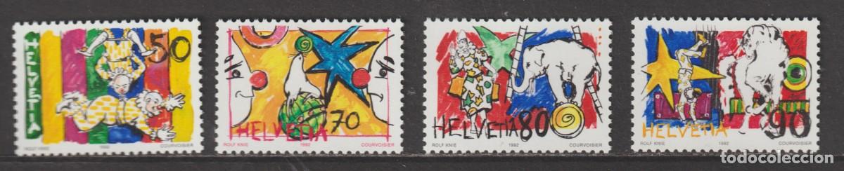 Sellos: Suisse Switzerland 1992 - Yvert 1406/1409 mnh**