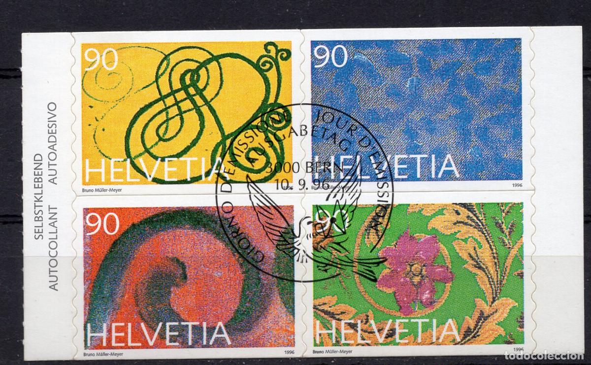 Sellos: SUIZA 1996 STAMP MICHEL CH 1589-1592