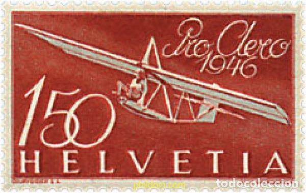 Sellos: 91311 MNH SUIZA 1946 PLANEADOR.
