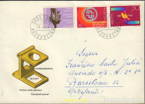 Sellos: 377116 MNH SUIZA 1974 COMMEMORACIONES