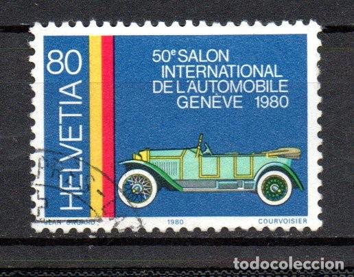 Sellos: SUIZA. 1980. YT. 1103. SALON DEL AUTOM&Oacute;VIL