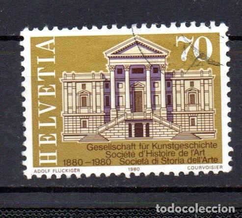 Sellos: SUIZA. 1980. YT. 1102. SOCIEDAD DE LA HISTORIA DEL ARTE