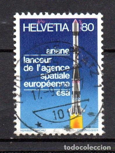 Sellos: SUIZA. 1979. YT. 1095. ARIANE