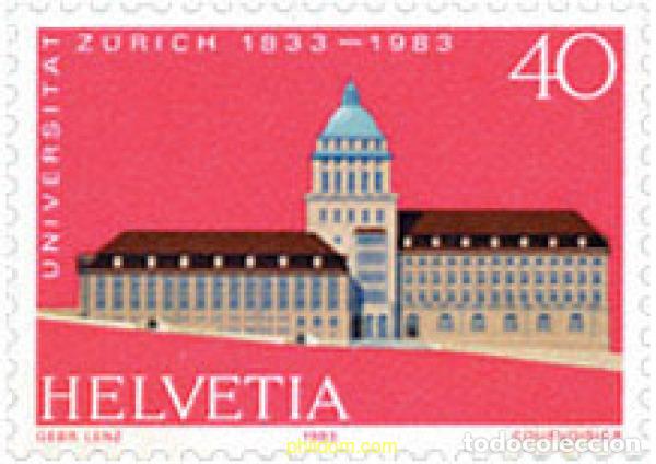 Sellos: 364558 MNH SUIZA 1983 ANIVERSARIOS