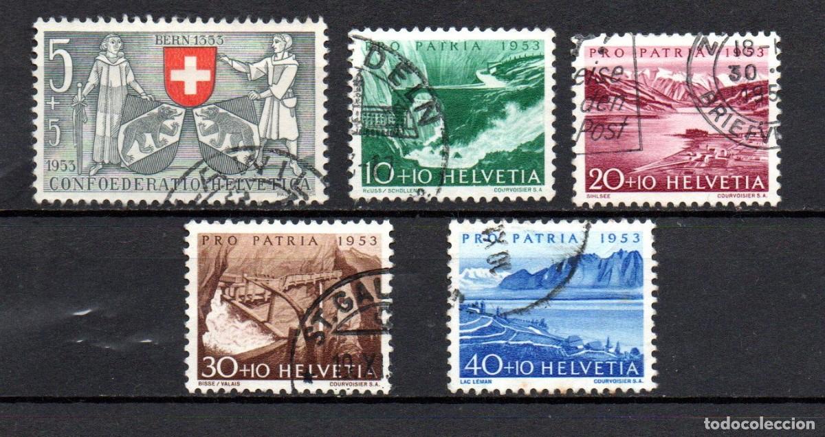 Sellos: SUIZA. 1953. YT. 532/535. PRO-PATRIA