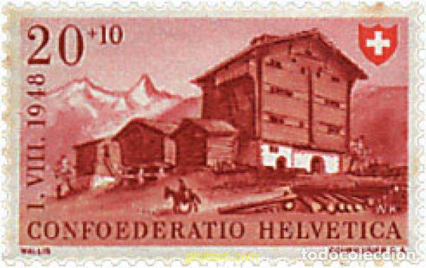 Sellos: 624452 MNH SUIZA 1948 FIESTA NACIONAL