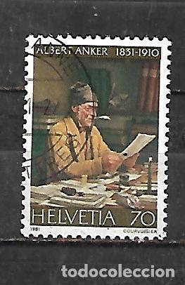 Sellos: 1981: 150 Aniversario del nacimiento de Albert Anker, 1831 - 1910