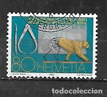 Sellos: 1982: 150 Aniversario del Museo de Historia de Berna (usado)