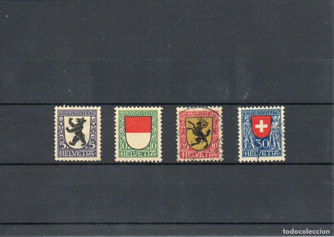 Sellos: SUIZA. ESCUDOS DE CANTONES DE SUIZA.