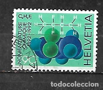 Sellos: 1992: Centenario de la Conferencia de Ginebra sobre Nomenclatura de Qu&iacute;mica Org&aacute;nica