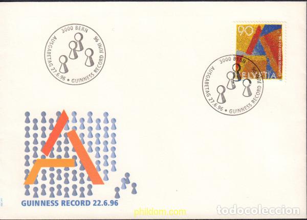 Sellos: 386300 MNH SUIZA 1996 SELLO DE RECORD GUINNESS