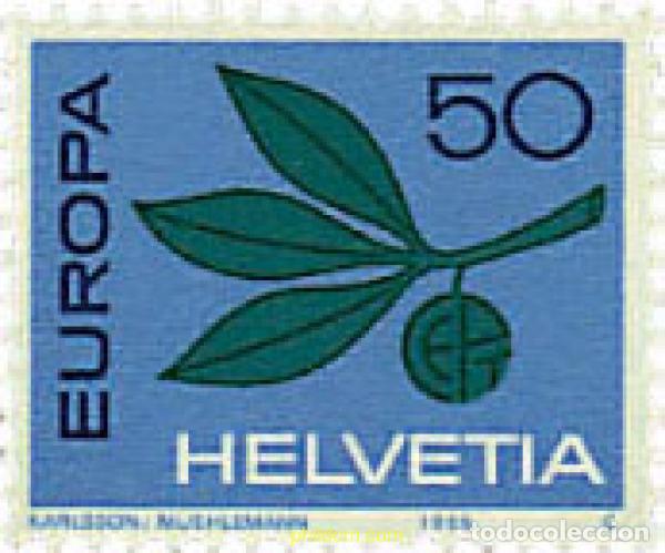 Sellos: 62103 MNH SUIZA 1965 EUROPA CEPT. ESPIGA EUROPA