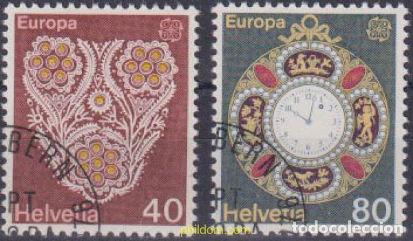 Sellos: 616148 USED SUIZA 1976 EUROPA CEPT 1976 - ARTESANIA