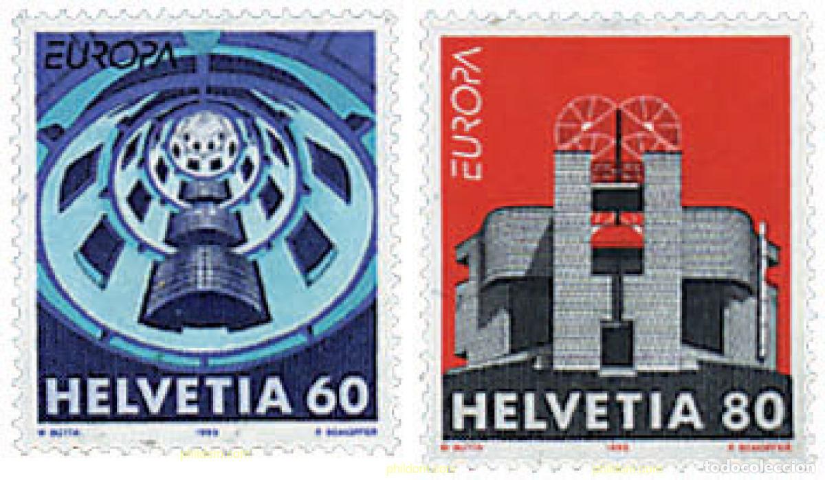 Sellos: 62872 MNH SUIZA 1993 EUROPA CEPT. ARTE CONTEMPORANEO