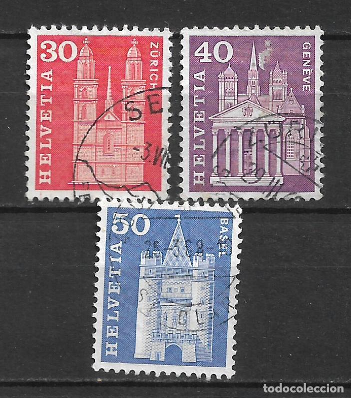 Sellos: suiza 1960-63 sellos usado - 8/4