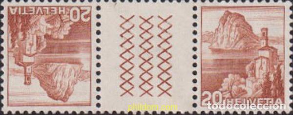 Selos: 616844 MNH SUIZA 1948 PAISAJES