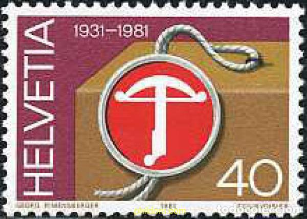 Sellos: 364545 MNH SUIZA 1981 SERIE DE PROPAGANDA