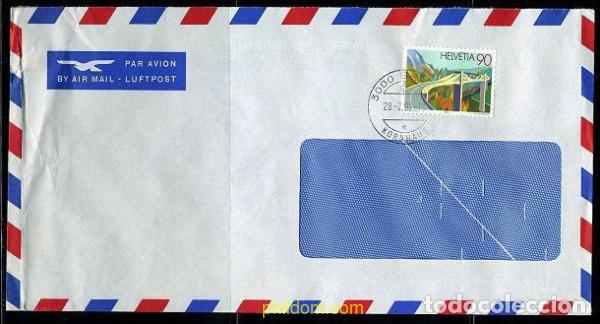 Sellos: 201550 USED SUIZA 1991 PUENTES