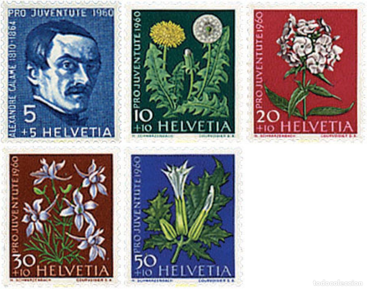 Sellos: 93726 MNH SUIZA 1960 PRO JUVENTUD