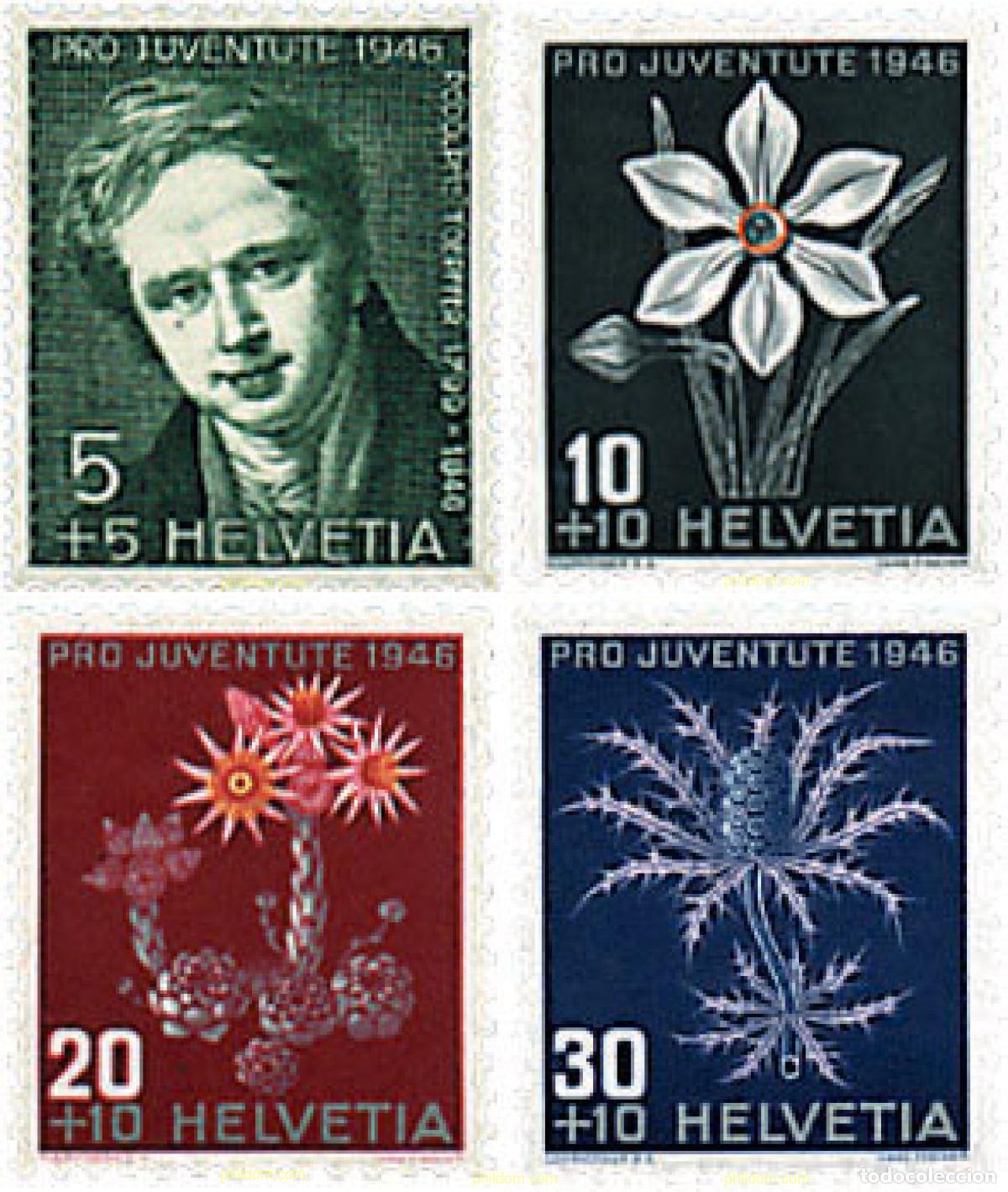 Sellos: 620186 HINGED SUIZA 1946 PRO JUVENTUD