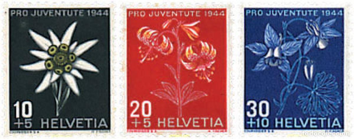 Sellos: 266723 HINGED SUIZA 1944 PRO JUVENTUD