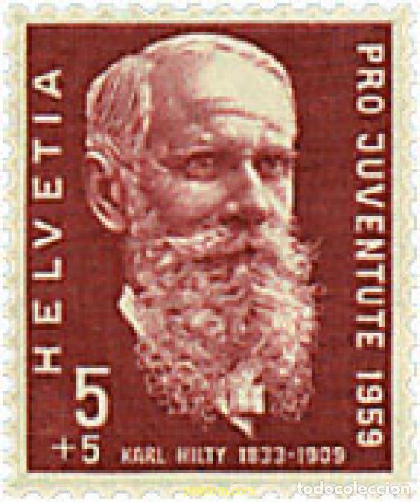 Sellos: 340560 MNH SUIZA 1959 PRO JUVENTUD
