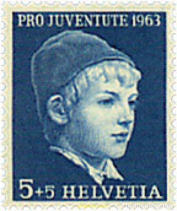 Sellos: 340563 MNH SUIZA 1963 PRO JUVENTUD