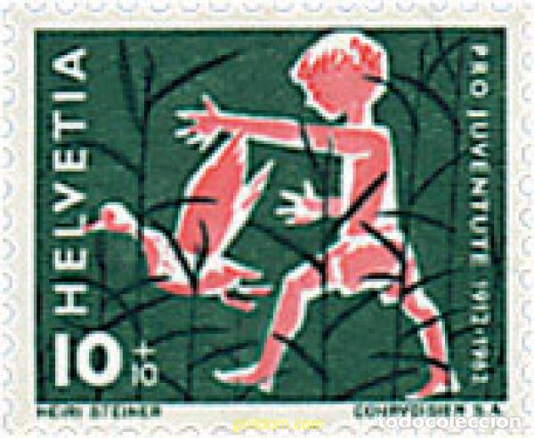 Sellos: 340392 MNH SUIZA 1962 PRO JUVENTUD