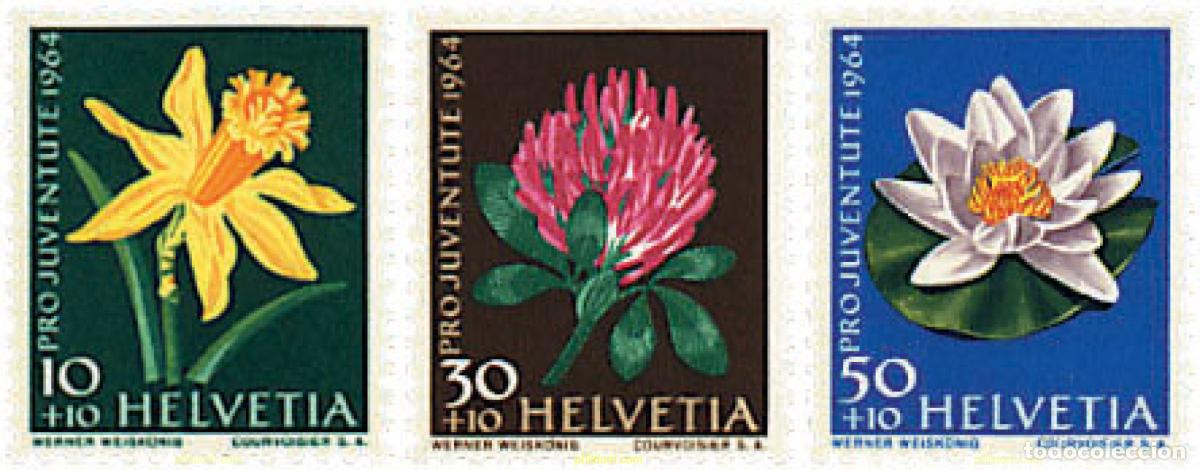 Sellos: 240130 MNH SUIZA 1964 PRO JUVENTUD