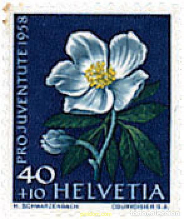 Sellos: 240180 HINGED SUIZA 1958 PRO JUVENTUD