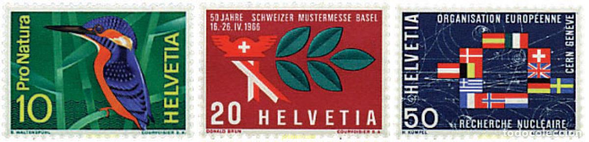 Sellos: 35927 MNH SUIZA 1966 SERIE DE PROPAGANDA