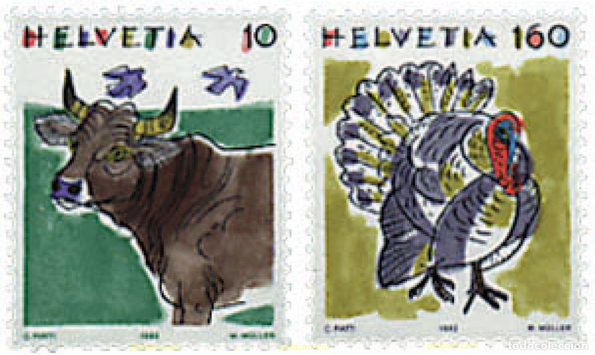Sellos: 35934 MNH SUIZA 1992 ANIMALES