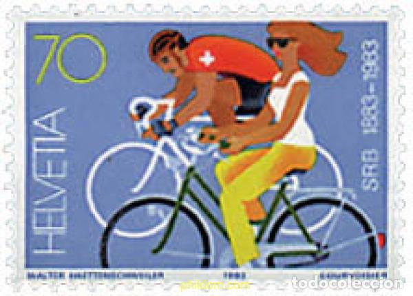 Sellos: 239478 MNH SUIZA 1983 CENTENARIOS