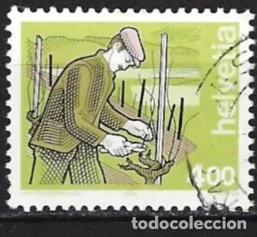 Sellos: Suiza 1994 - Mi 1523 - YT 1444 - Profesiones : Viticultor