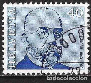 Sellos: Suiza 1971 - Mi 958 - YT 889 - Robert Koch
