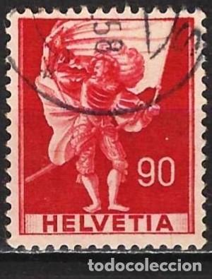 Sellos: Suiza 1941 - Mi 381 - YT 362 - Mercenario de infanter&iacute;a