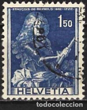 Sellos: Suiza 1941 - Mi 384 - YT 365 - Francois de Reynold
