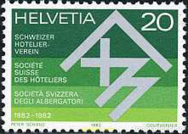 Sellos: 364548 MNH SUIZA 1982 ANIVERSARIOS