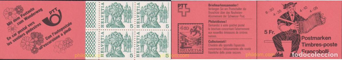 Sellos: 616144 MNH SUIZA 1977 COSTUMBRES POPULARES