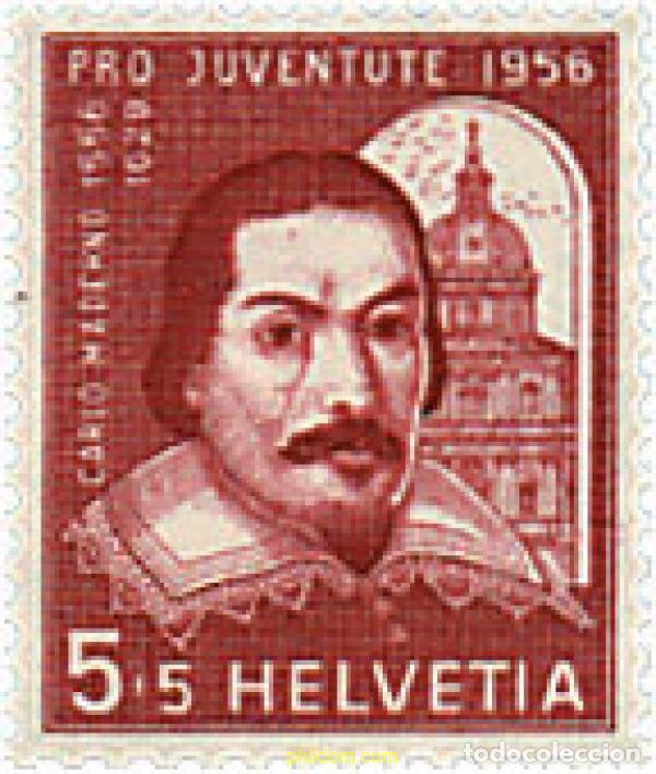 Sellos: 624485 MNH SUIZA 1956 PRO JUVENTUD