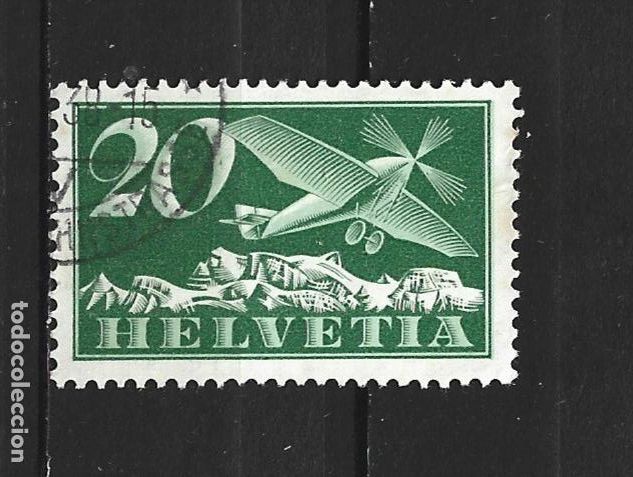 Sellos: SUIZA CORREO AEREO YVERT NUM. 4 USADO