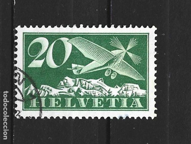 Sellos: SUIZA CORREO AEREO YVERT NUM. 4 USADO