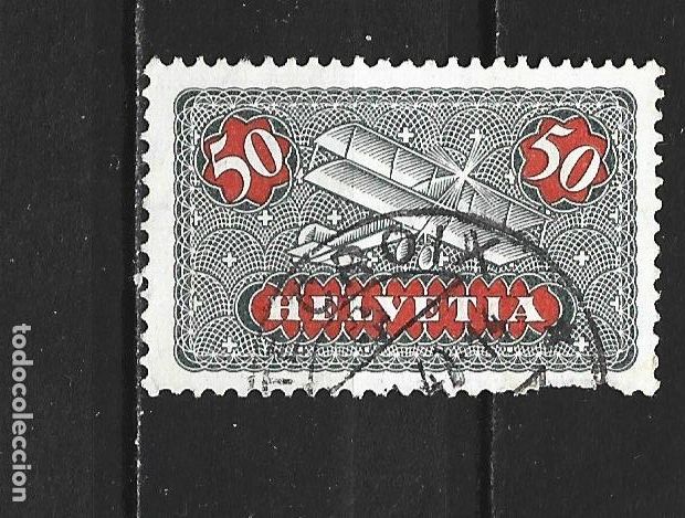 Sellos: SUIZA CORREO AEREO YVERT NUM. 9 USADO