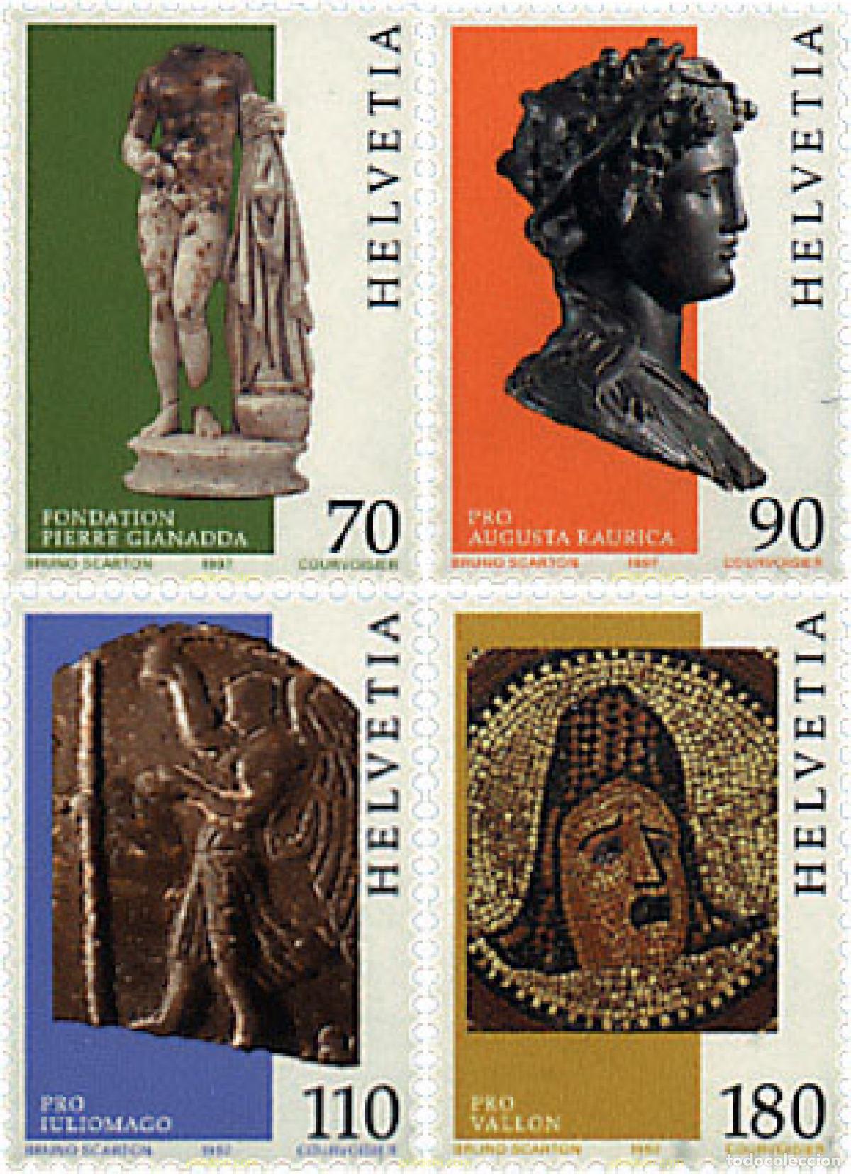 Sellos: 30682 MNH SUIZA 1997 ARTE GALO-ROMANO